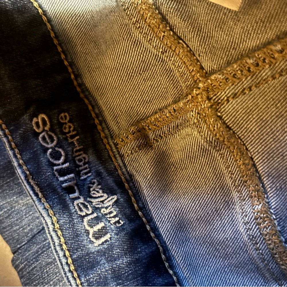 Maurices Dark Blue Flare Jeans - Picture 5 of 5